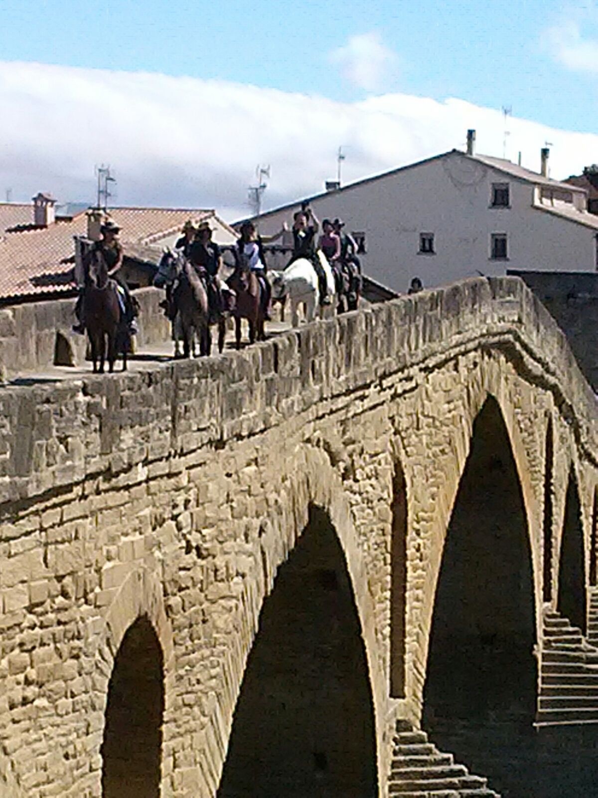 Travesía Labiano - Pantano de Alloz con el Club Hípico Biki Blasco